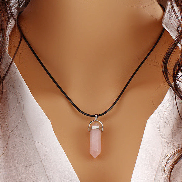 FREE Chakra Pendant Necklace. Natural Stone Reiki