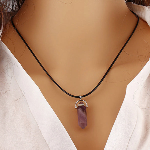 FREE Chakra Pendant Necklace. Natural Stone Reiki