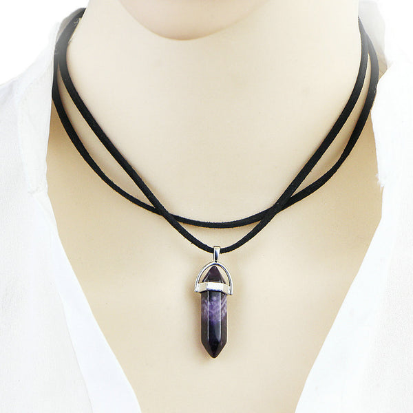 FREE Chakra Pendant Necklace. Natural Stone Reiki