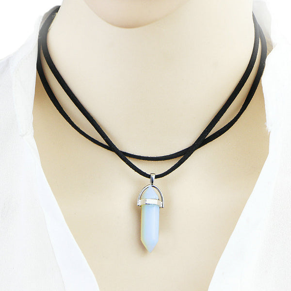 FREE Chakra Pendant Necklace. Natural Stone Reiki